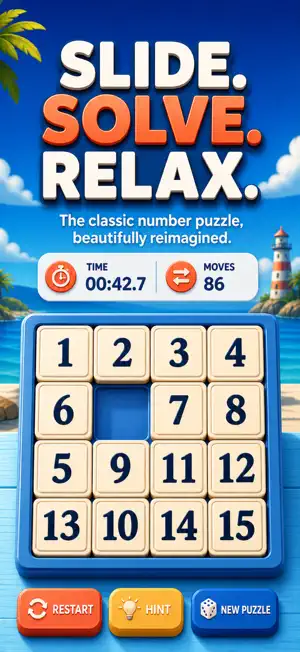 Number Slide: Tile Puzzle screenshot 2