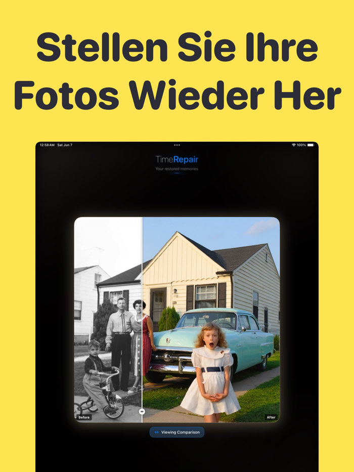 Foto Restaurieren TimeRepair