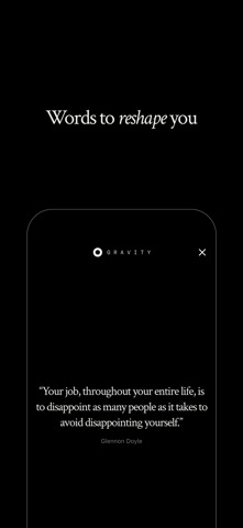 Gravity: Meditation & Journal screenshot