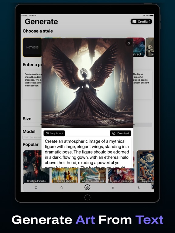 Screenshot #5 pour AI Art Generator-Image Creator