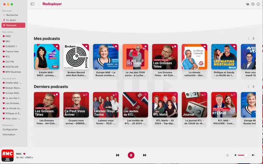 Capture d'écran de Radioplayer For Desktop sur iPhone 3