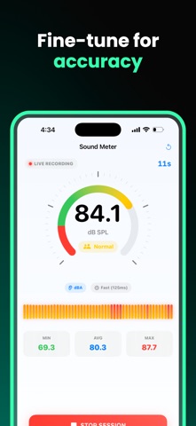 dB Meter - Noise Analyzer Screenshot 4 of 6