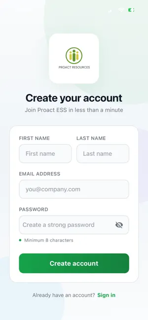 Proact Chat screenshot 2