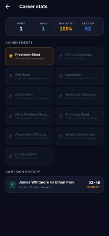ElectionCraft: CampaignManager Screenshot 7 of 8