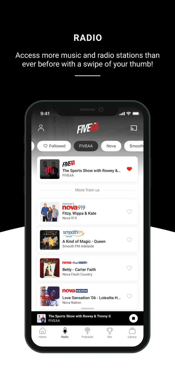 Screenshot #2 pour FIVEAA Player