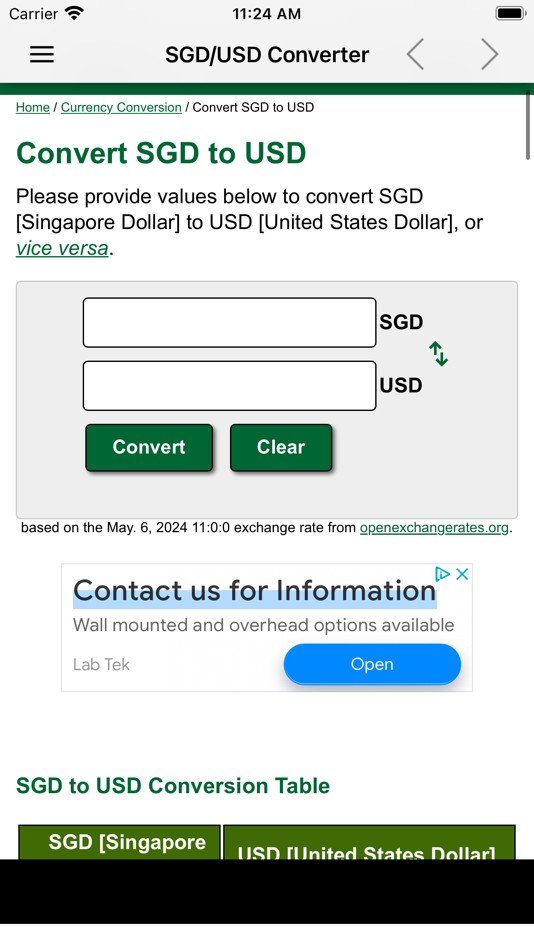 SGD TO MYR, USD, INR & YEN - 2.1 - (iOS)