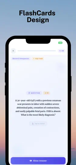 MediFlash: Medical Flashcards iPhone Screenshot 4