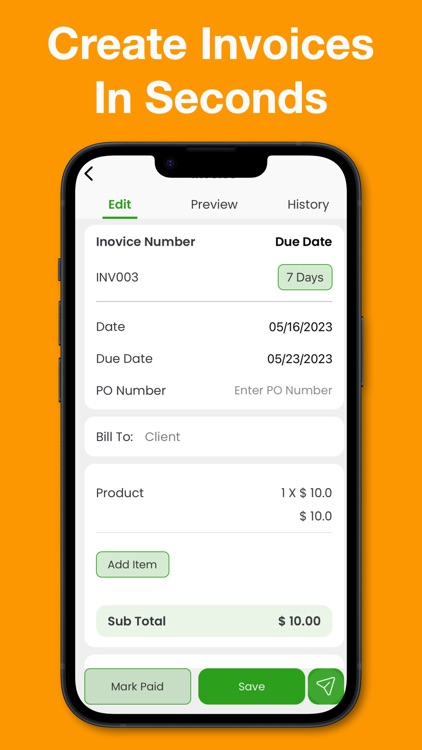 Invoice Maker Business Receipt