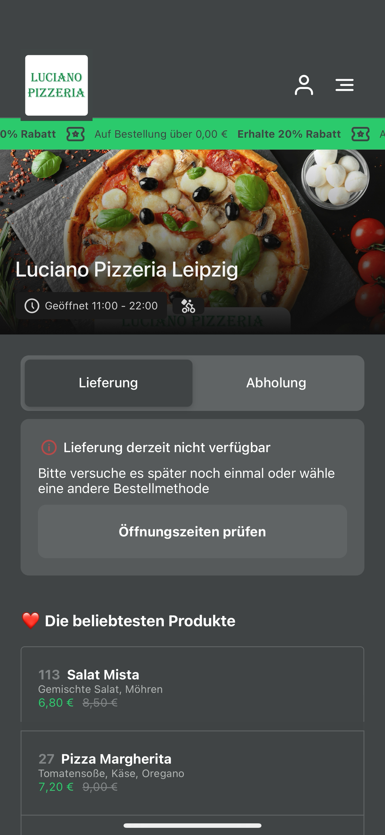 Luciano Pizzeria Leipzig