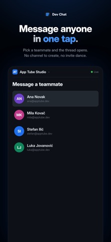 devChat Screenshot 4 of 6
