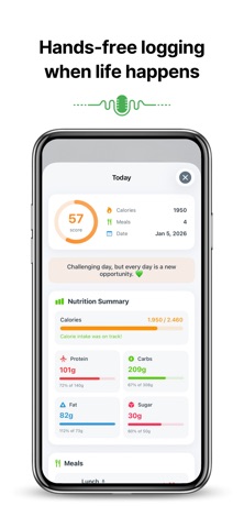 SpeakFit AI 饮食记录 & 卡路里追踪 screenshot