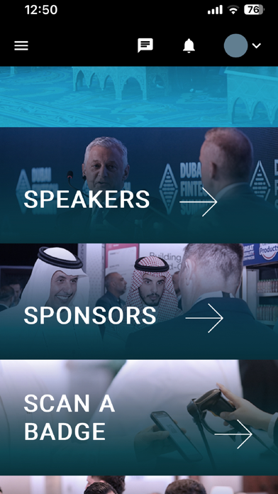 Dubai FinTech Summit Screenshot