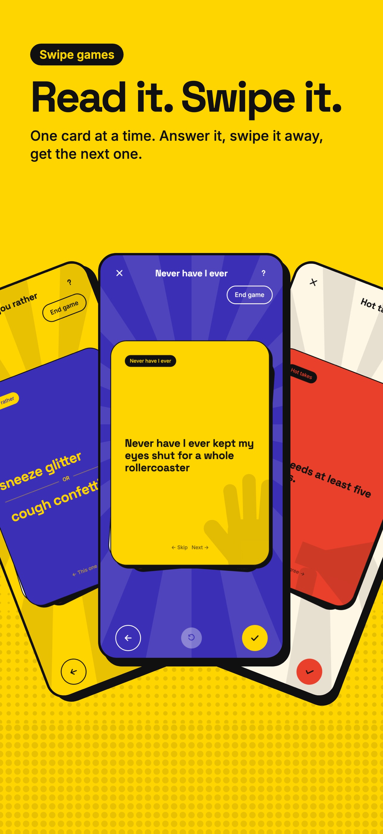 Screenshot 3 of Dealt: Party Games for Groups