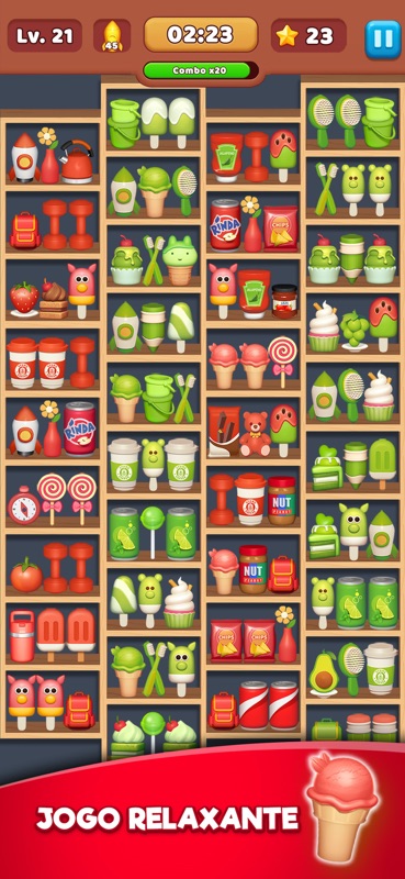 Goods sorting Jogo de Combinar screenshot 12