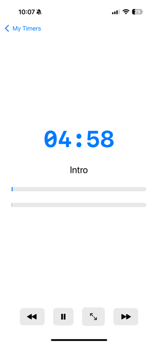 Cue Clock - Presentation App Screenshot 2 of 3