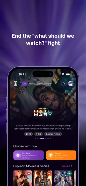 Watchfolio: Movie Tracker screenshot 1