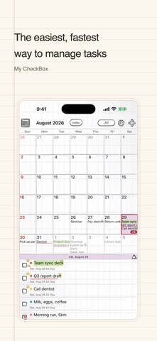 My CheckBox - Todo Calendar screenshot 7