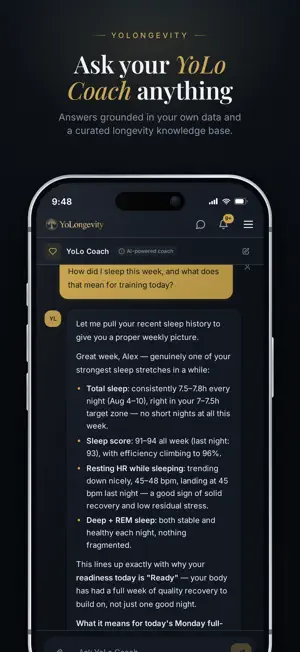 YoLongevity screenshot 4