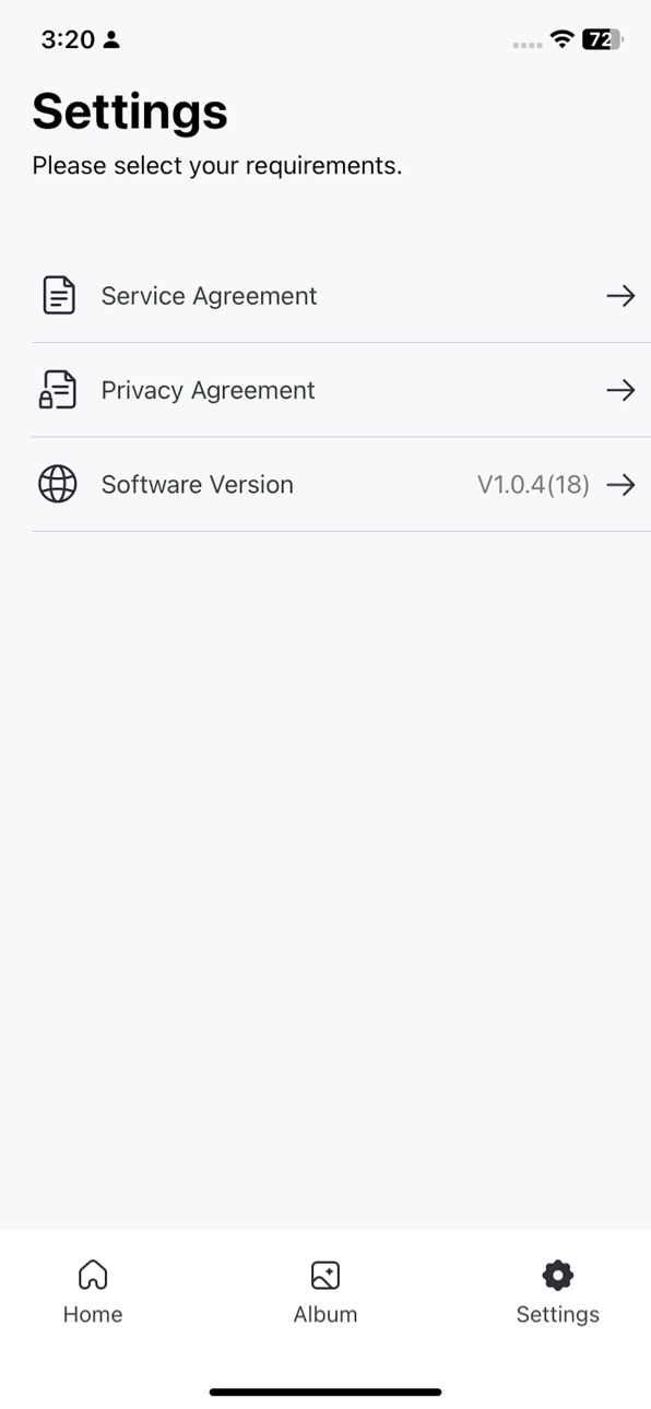 iPhone screenshot