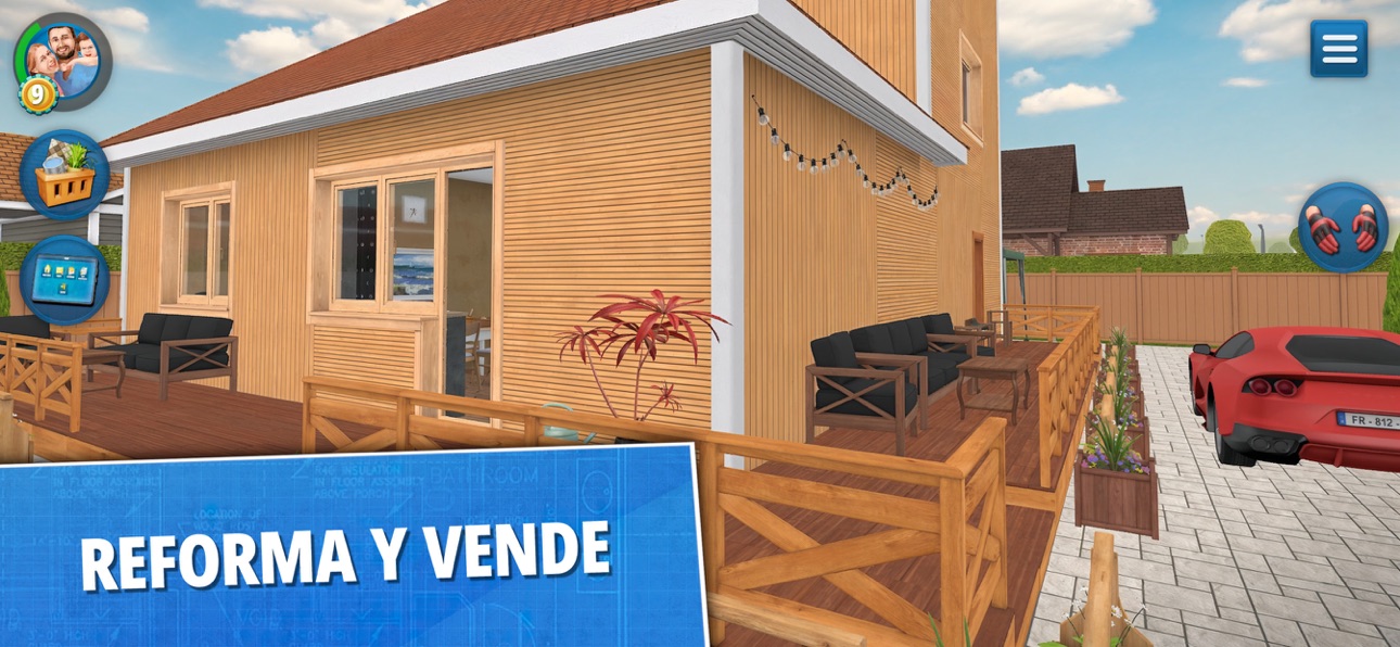 House Flipper Home Design iOS Mod IPA screenshot 5 - iOS game interface