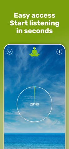 Binaural Beats Meditation iPhone screenshot
