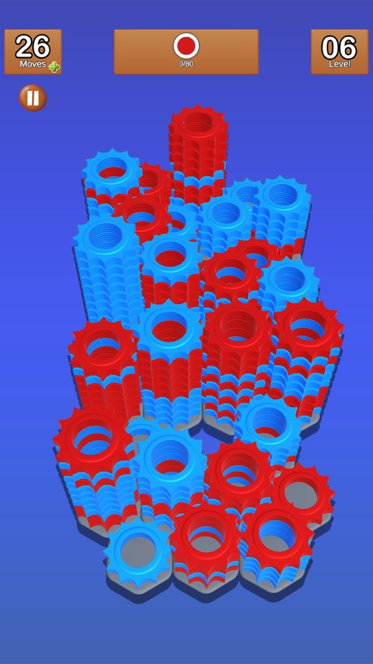 #4. Hexa Puzzle Stack : Tile Match (iOS) 由: Asad Ullah