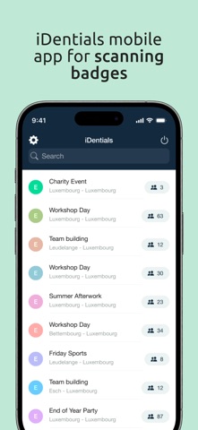 iDentials screenshot