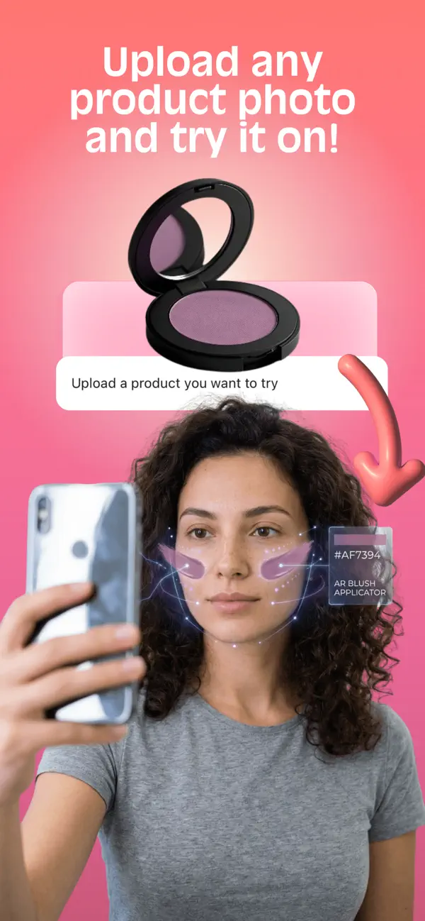Screenshot #3 pour Cosmetics AI: Try On Face