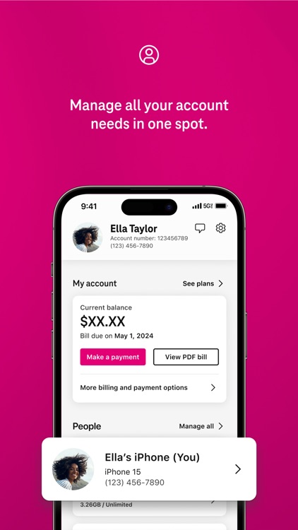 Legacy T-Mobile App