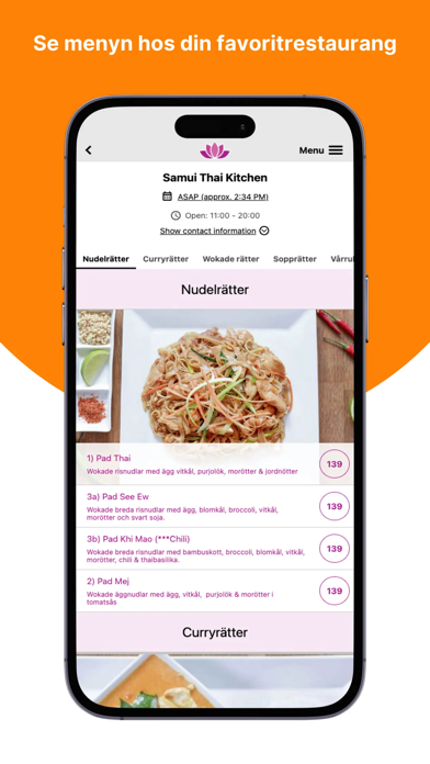 Screenshot #1 pour Samui Thai