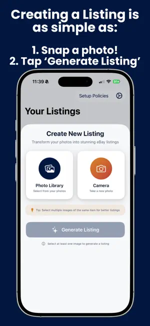 ListPilot - AI Listing Maker screenshot 2