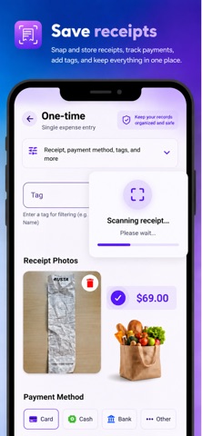 Billy Expenses & Subscriptions Screenshot 2 of 8