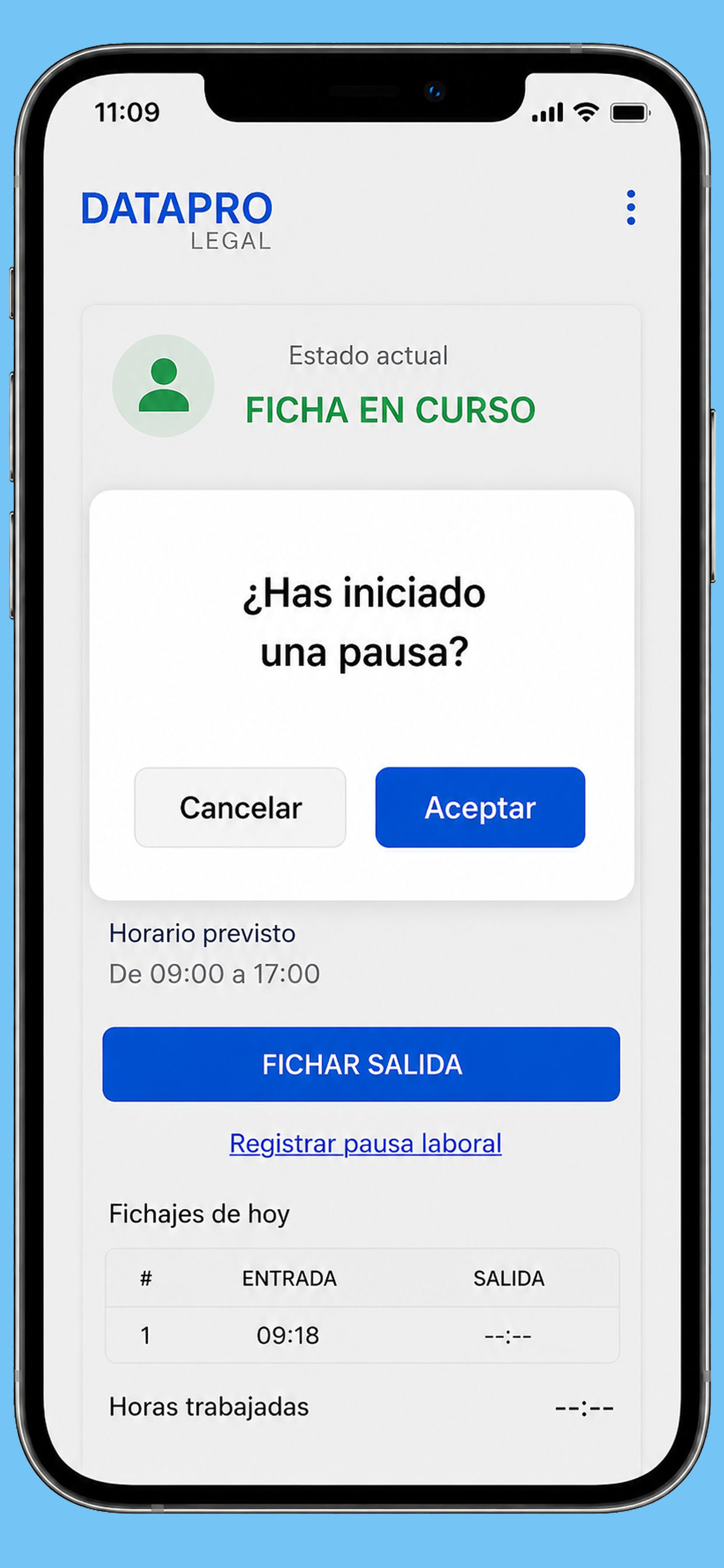 DataPro Control Horario 2.0 screenshot 5