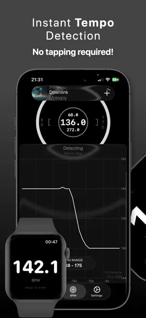 BPM Detector: Live Tempo screenshot 1