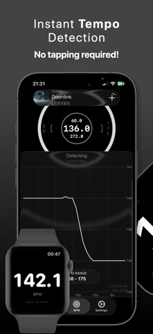 BPM Detector: Live Tempo Screenshot 1 of 3
