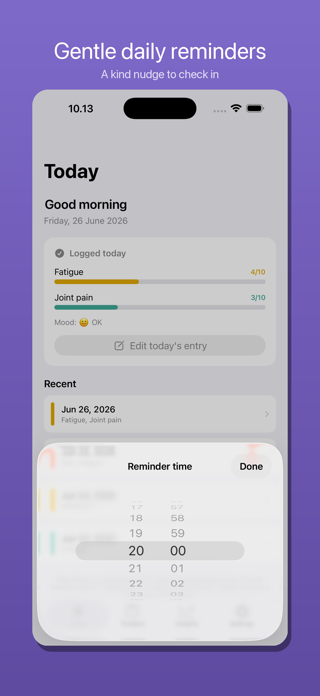Symptom Tracker: Flare Diary Screenshot 8 of 8