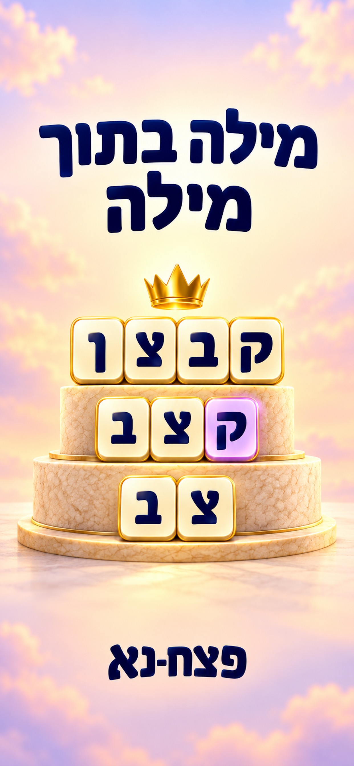 Screenshot 1 of פצח-נא - משחק מילים בעברית