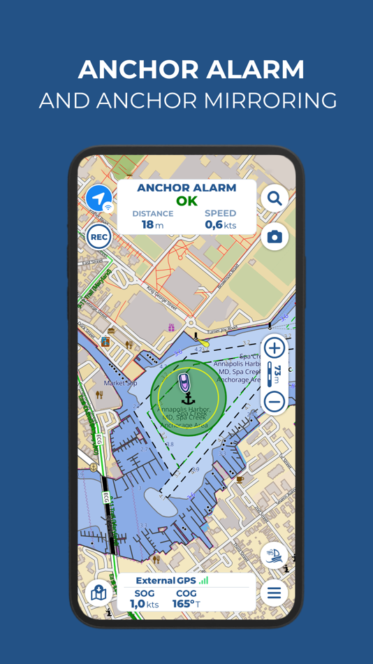 #5. Aqua Map Boating (iOS) Podle: GEC s.r.l.