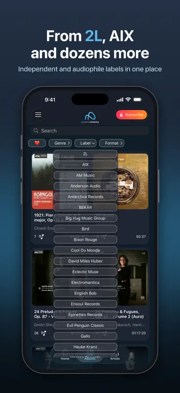 Pure Audio Streaming screenshot 6 of 8