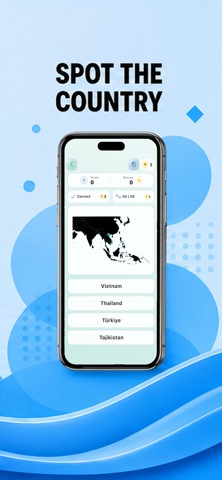 Flags game - Quiz Screenshot 6 of 6