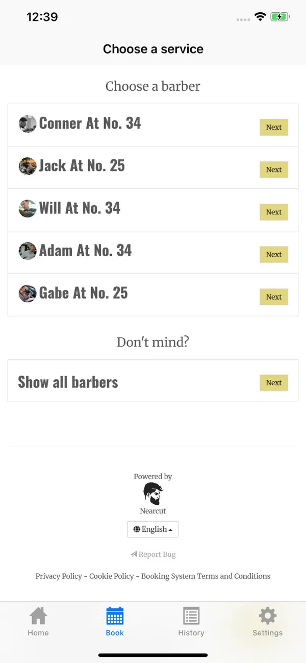Screenshot #3 pour Craft Barber Co