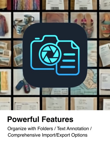 Pictmemo - Photo Notes Camera iPad screenshot