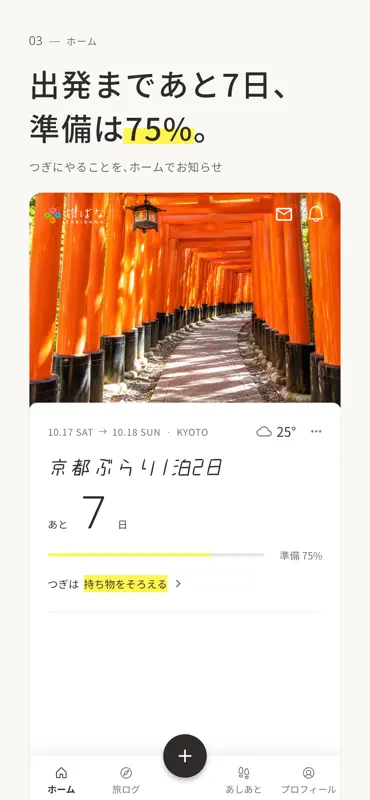 旅ばな - 旅のしおり・旅行計画・旅行記録アルバム screenshot 3 of 8