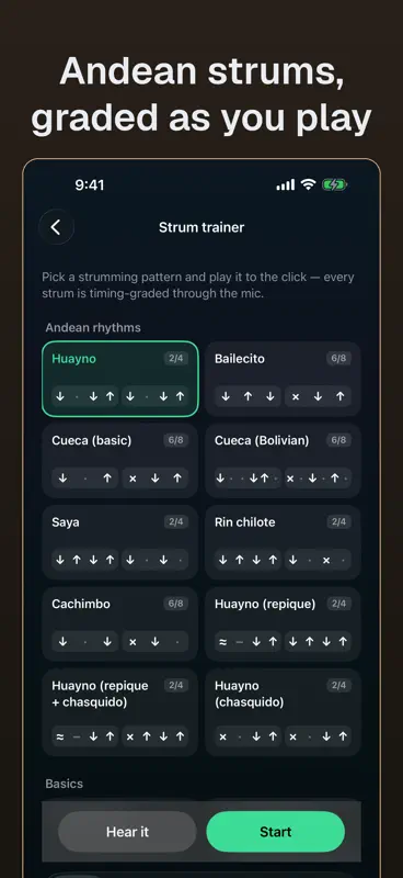 Charango: Tuner, Chords, Learn screenshot 6 of 7