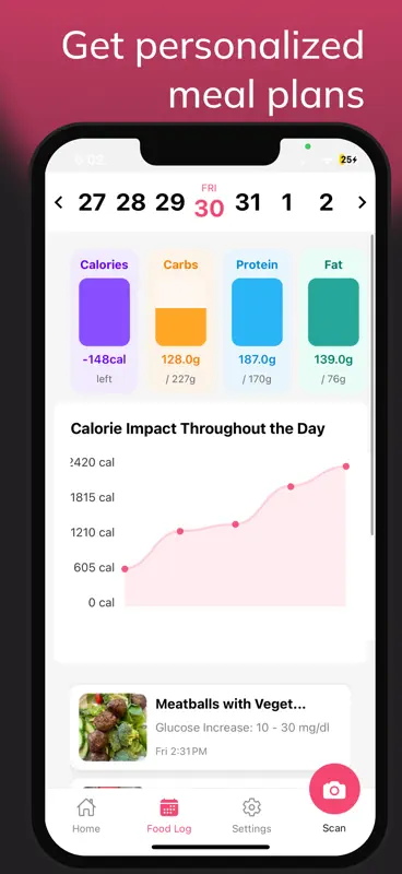 Gluco AI Diabetes Food Tracker screenshot 7 of 9