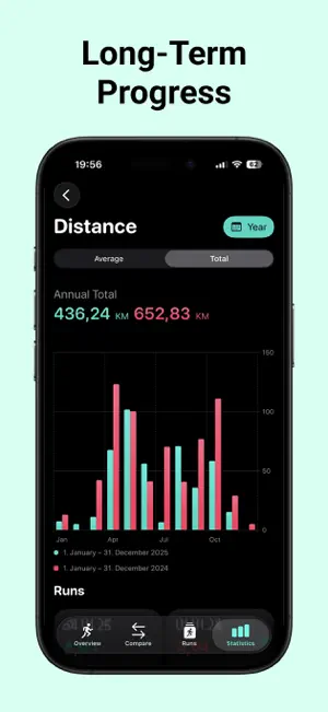Run Tracker: Compare Runs screenshot 3