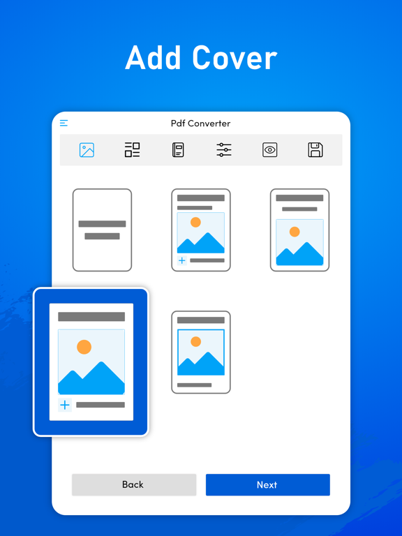 Photo to PDF － Image Converter iPad screenshot 4 - Productivity app