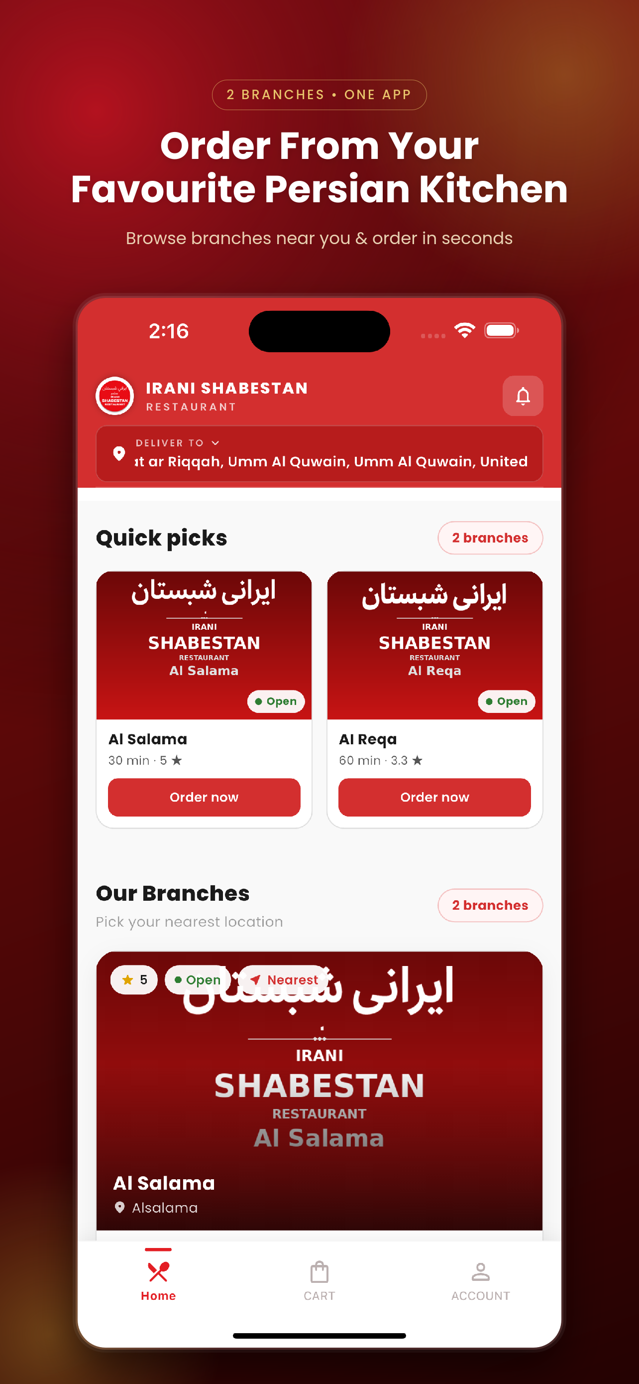 Irani Shabestan Restaurant screenshot 2