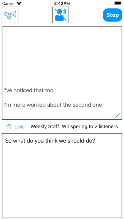 Whisper - talk without voice