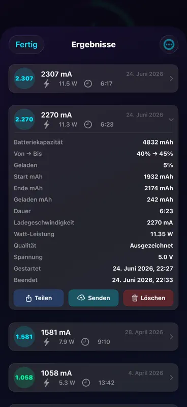 Amperes 4: Akkuzustand Analyse screenshot 3 of 10